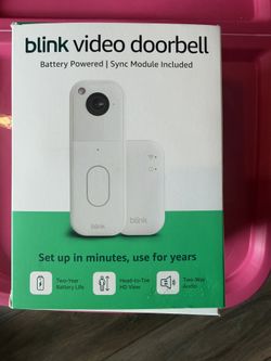 Blink Video Doorbell 