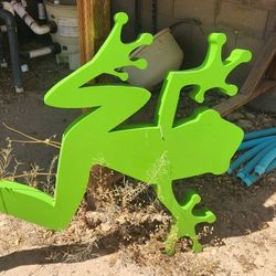 Frog Led Sign 
