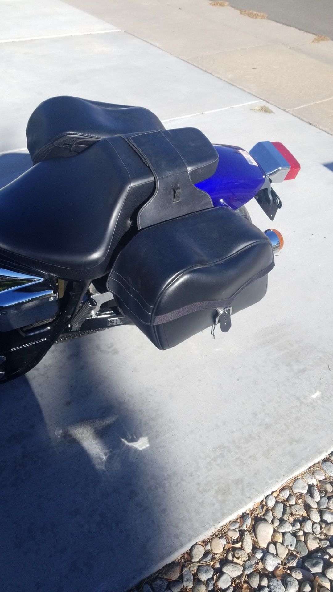 Motorcycle side bags