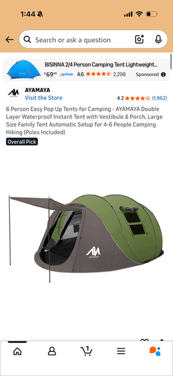 6-Person AYAMAYA Tent