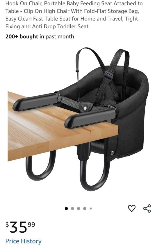 Clip On Portable Baby Chair