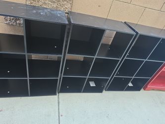Mainstays 6 cube storage/red3 tiers self
