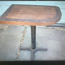 31" x 24" Vintage Rectangular Oak Laminate Table Top w/out base
