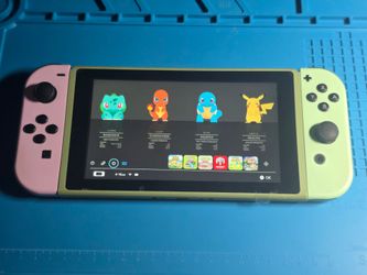 Nintendo Switch with all Pokemon games