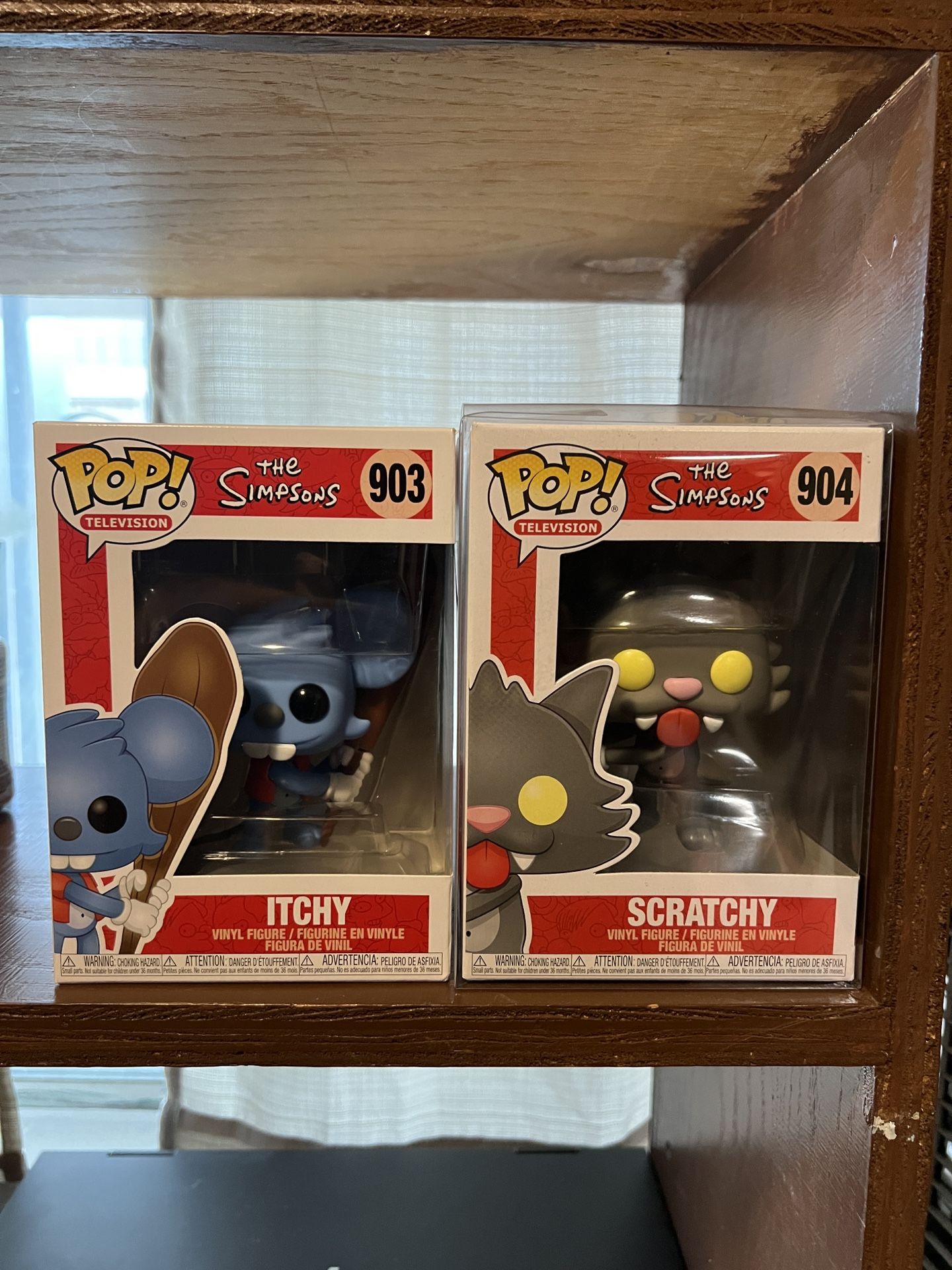 The Simpsons Itchy And Scratchy Funko Pop!