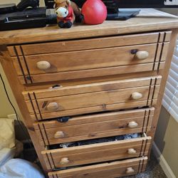 Bunk Bed Set With Memory Foam Mattress And Dresser