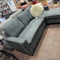 Small Sofa And Ottoman New Fully Assembled 