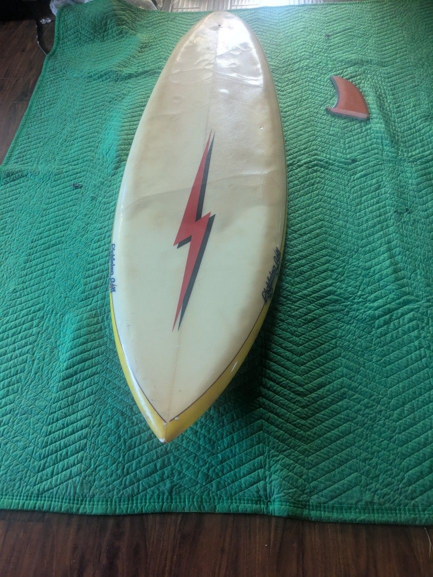 Lightning Bolt Surfboard Tom Eberly 