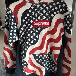 Supreme Box Logo USA Hoodie