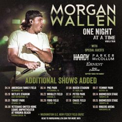 Morgan Wallen 8/17 Club Ticket 