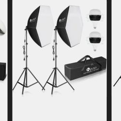 Softbox Photography Lighting Kit