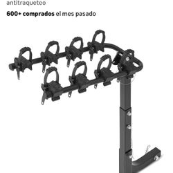 Soporte De Enganche Para Cuatro Bicicletas