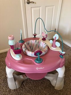 Safety 1st Pink Grow With Me Activity Center for 6-12 Months