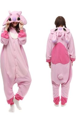 Angel Stitch Onesie Halloween Pajama Costume