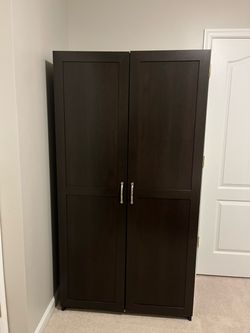 Cabinet black wood
