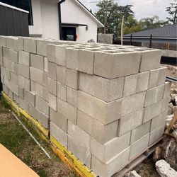 8x8x16 Concrete Blocks (CMU) – New – Bulk Available