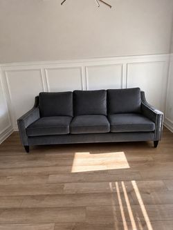 Gray sofa