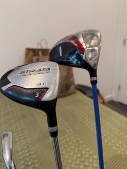 Golf Club Partial Set - Callaway Rogue Pro Irons (4-7) + Free Driver/Wood
