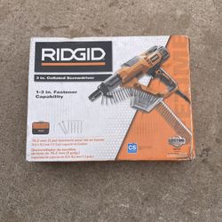 RIDGID 3 in. Drywall and Deck Collated Screwdriver herramienta Construction Tools Similar To Dewalt Makita Milwaukee Ryobi 