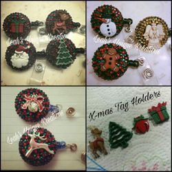 Christmas Badge reels