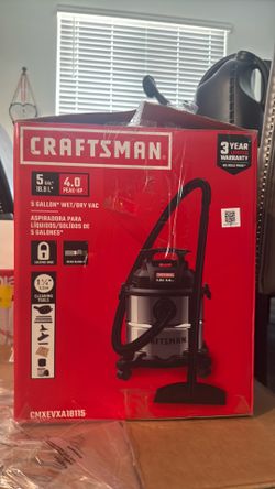 Craftsman wet/dry vac
