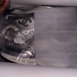 Chanel Trainer Silver