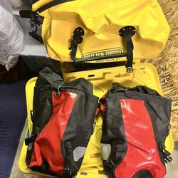 Ortlieb Front Roller City Pannier And 31L Duffle Bag Package 