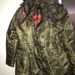 Women’s Olive Jacket Size L $15