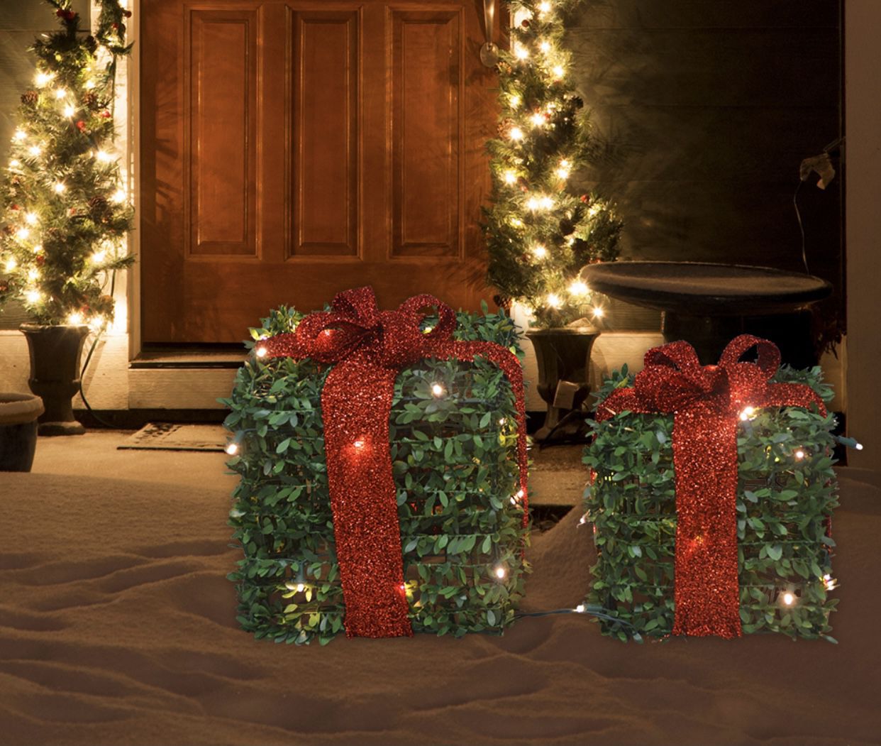 NEW LED Topiary Gift set