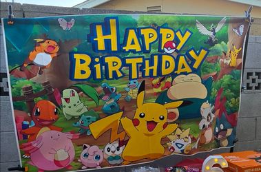 Pokemon Birthday Decorations