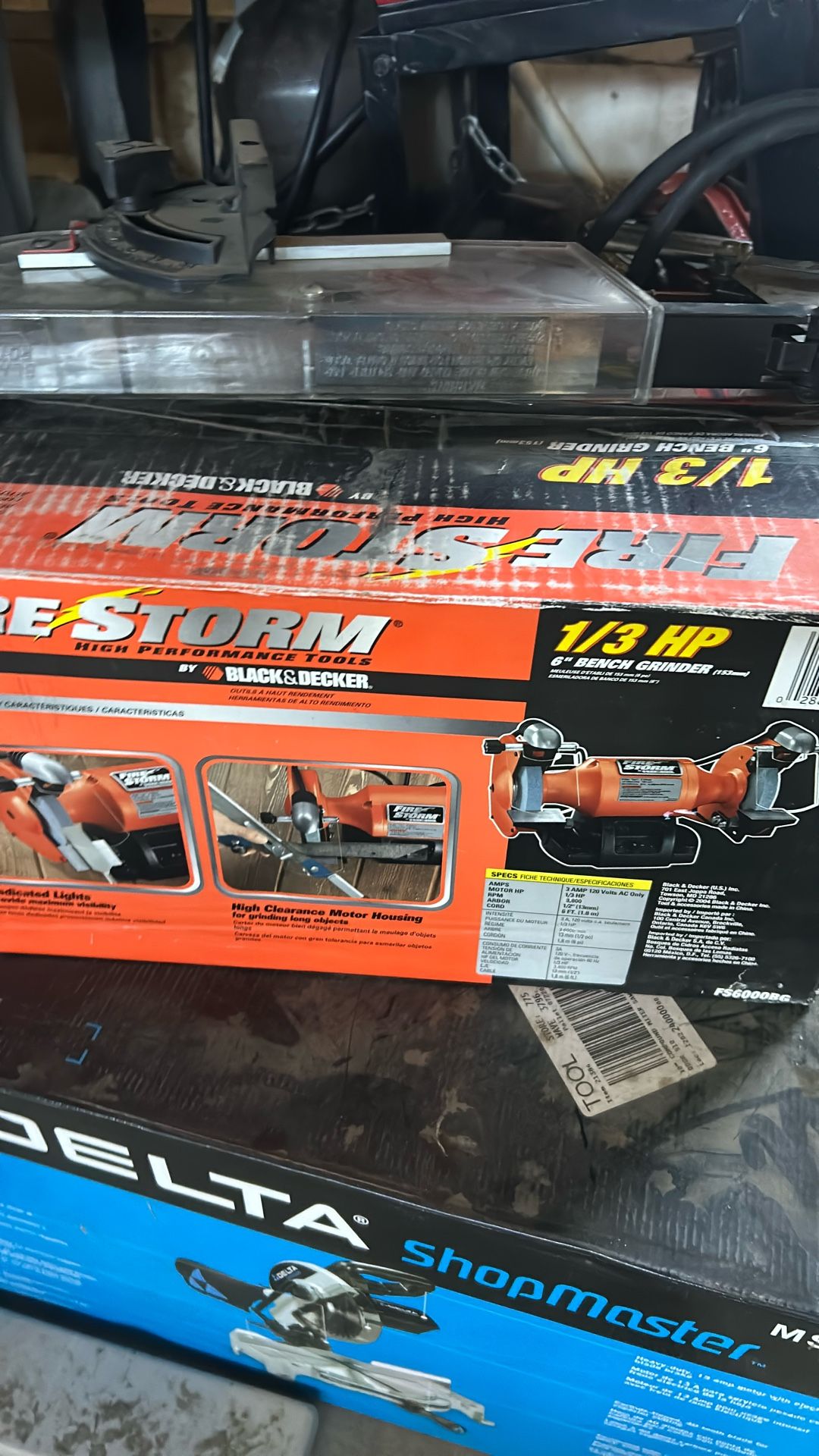 Grinder bench, Black & Decker