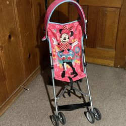 Disney Minnie Mouse Umbrella Stroller- Pink