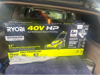 Ryobi lawnmower