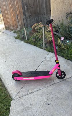 Pink Razor E90 electric scooter