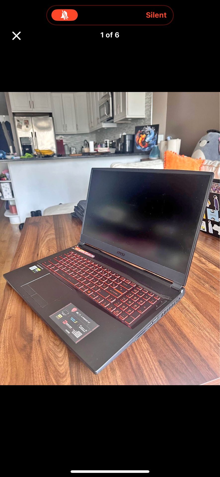 Gaming laptop (MSI GL75 Leopard)