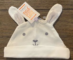Carter’s Bunny Hat Newborn (0-3m) New