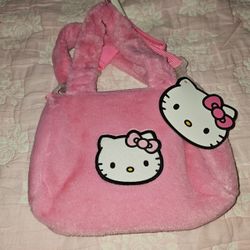 Hell Kitty Plush Handbag & Cross Body 