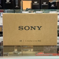 Sony FX3 Cinema Line Camera