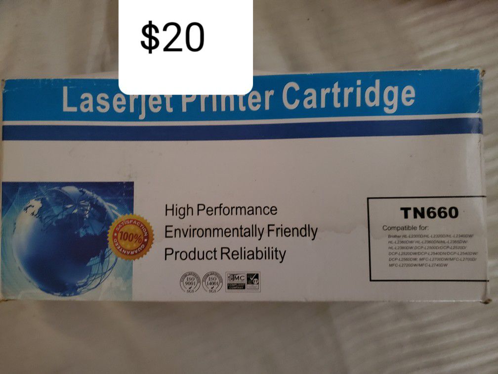 Laserjet printer cartridge $20 tn660