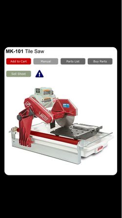 MK tile saw