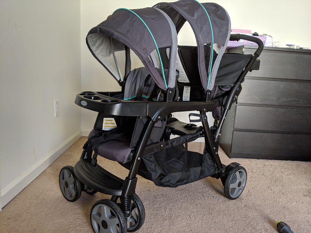 Graco double stroller new