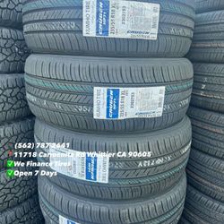 235/55R18 Kumho Crugen New Set of Tires Installed and Balanced Set de Llantas Nuevas Instaladas y Balanceadas