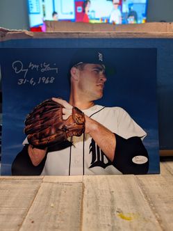 Denny McClain '68 Detroit Tigers signed