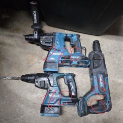 Makita 18v Rotary Hammers 