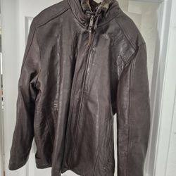 Marc New York Leather Jacket 2XL