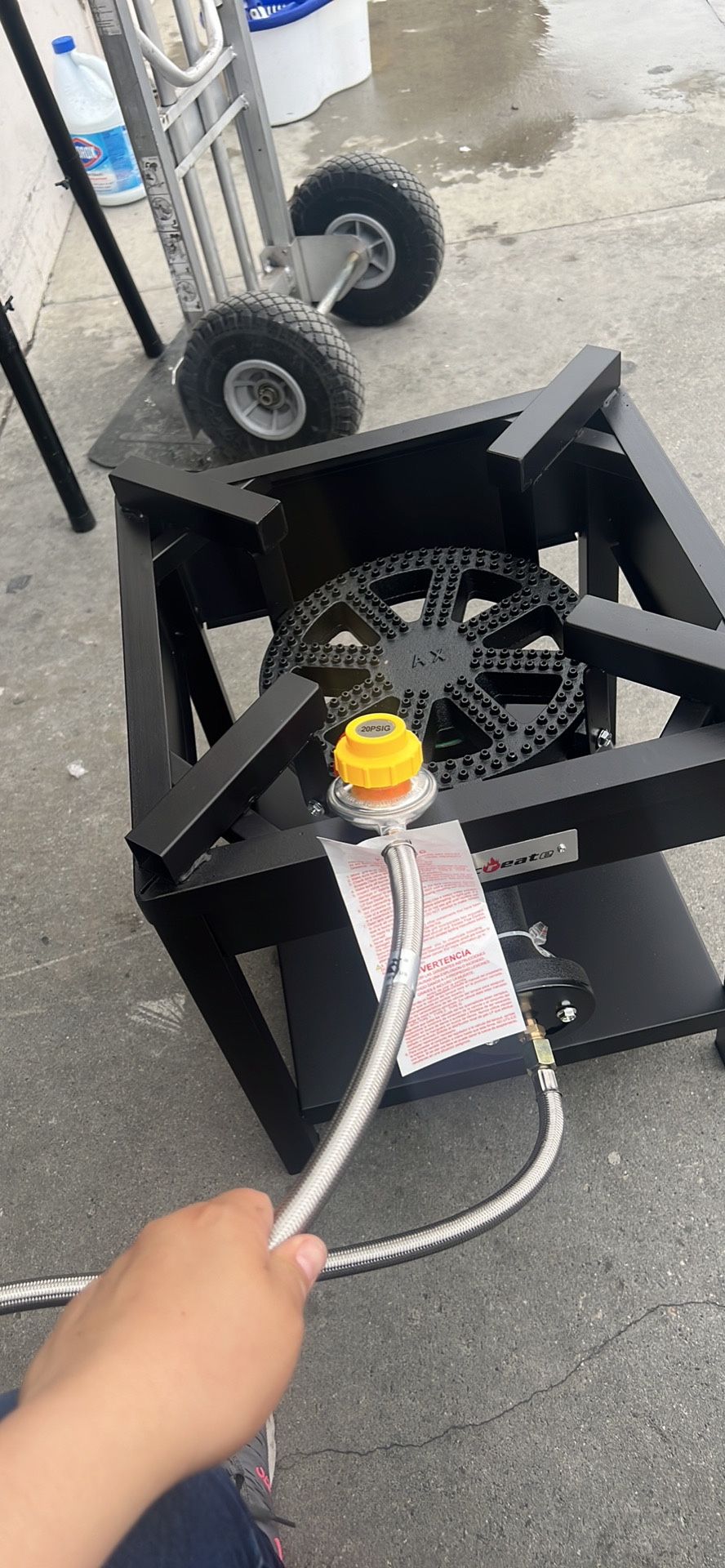 Parilla Nueva De Alta Presion Nuevo Con Mangera
