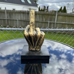 The Middle Finger Statue