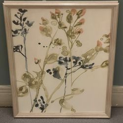 New!! Medium-Size (19.75"H x 15"W) WATERCOLOR Painting - firm posted price.