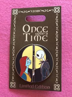 Disney Jack and Sally Pin