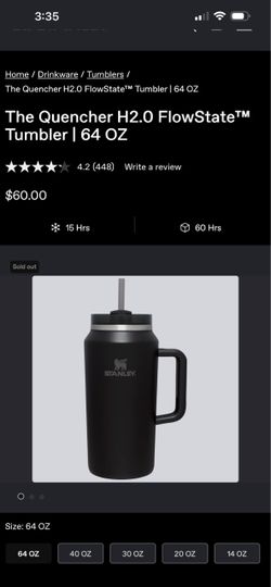 Stanley Quencher H2.0 FlowState Tumbler 64 OZ
